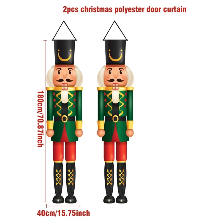 Festive Christmas & New Year Hanging Door Banner Decoration