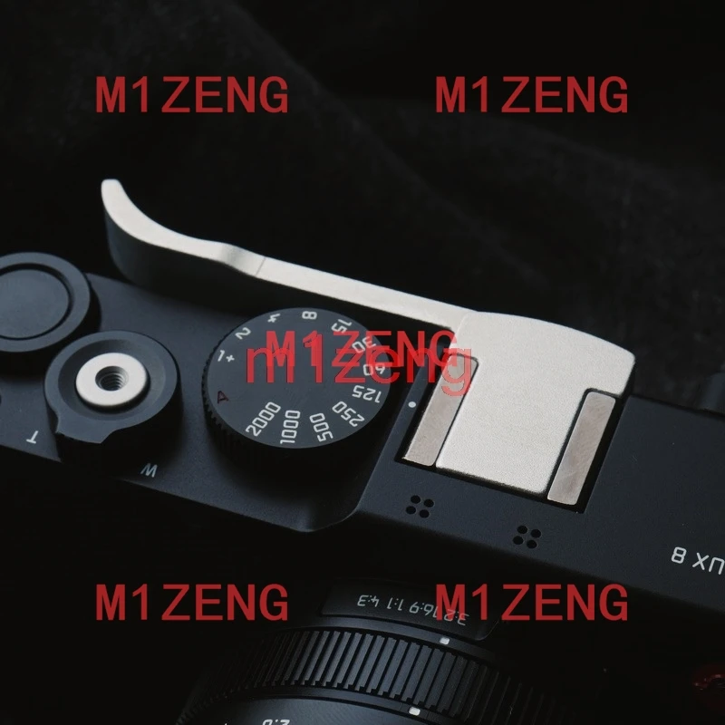 D-LUX8 Fingergriff Metall Daumen hoch Blitzschuh Handgriff Blitzschuh Halterung Adapter Abdeckung Rest für LEICA DLUX8 Kamera – Detail 14