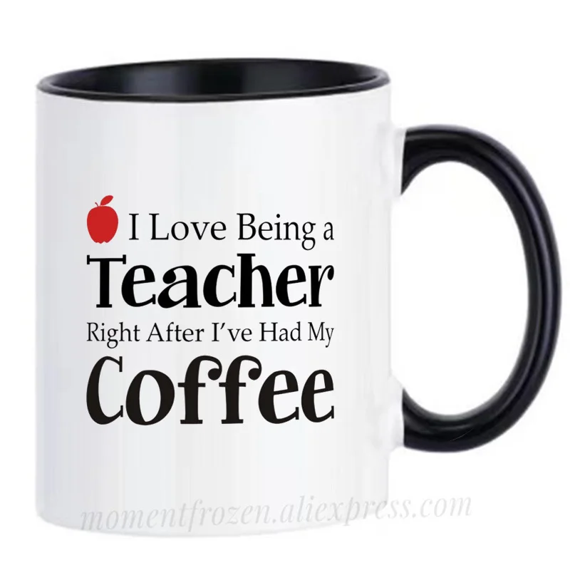 

Students Teacher Mugs Tea Milk Coffee Mugen Ceramic Travel Cups Drinkware Teaware Tableware Coffeeware Home Decal Friend Gifts