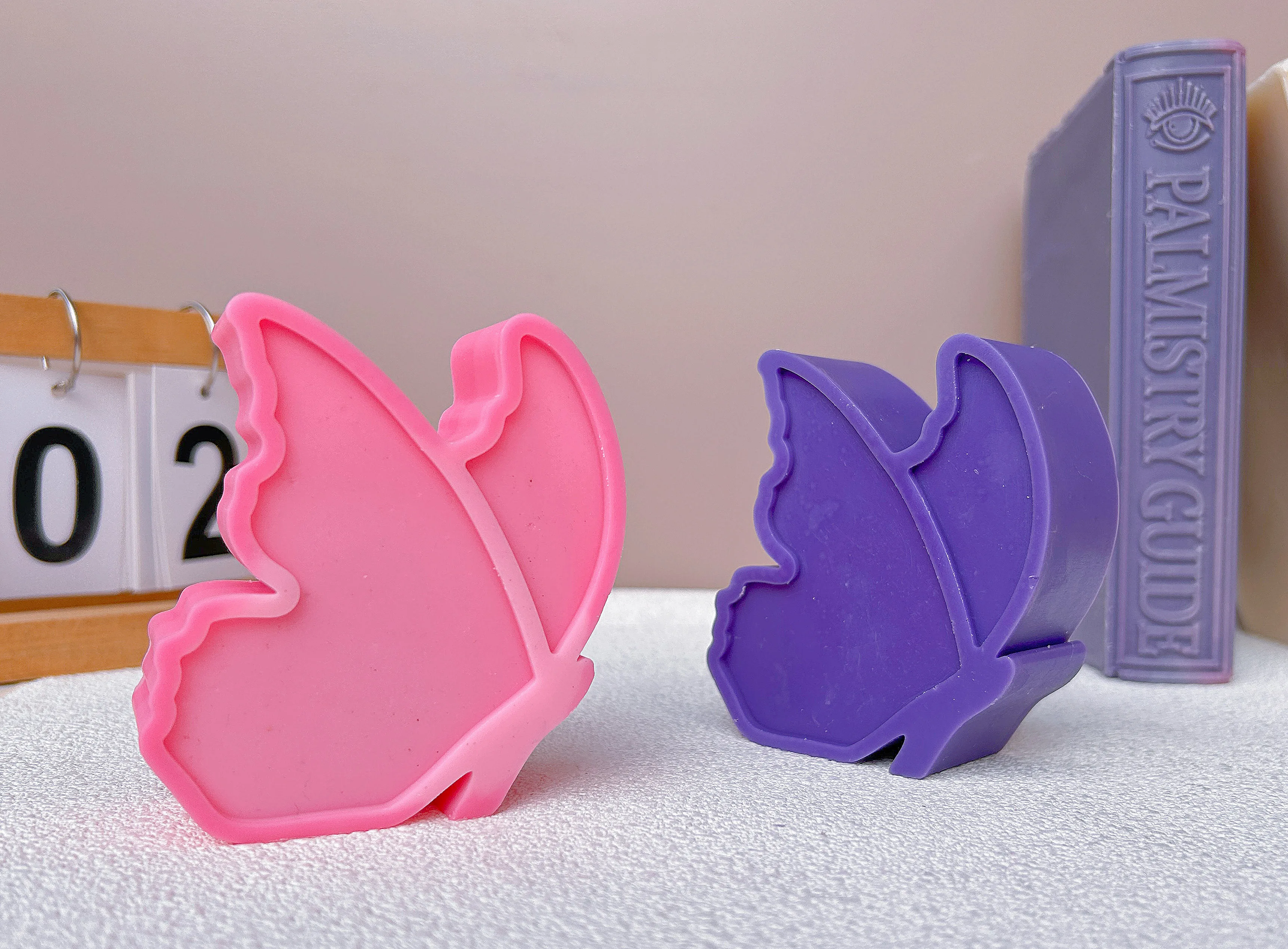 

DIY Butterfly Silicone Candle Mold Beautiful Butterfly Animal Cake Chocolate Silicone Mold Baking Tool Home Decoration Soap Mold