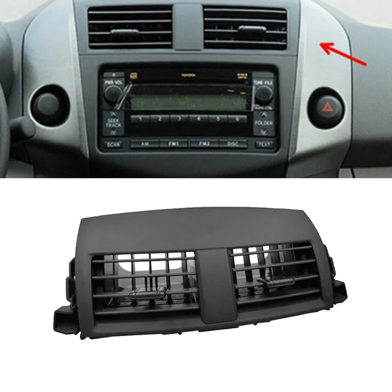 

Car Center Dash Panel Trim A/C Air Outlet Grilles Assy For Toyota RAV4 2008-2012 Car Replacement Parts