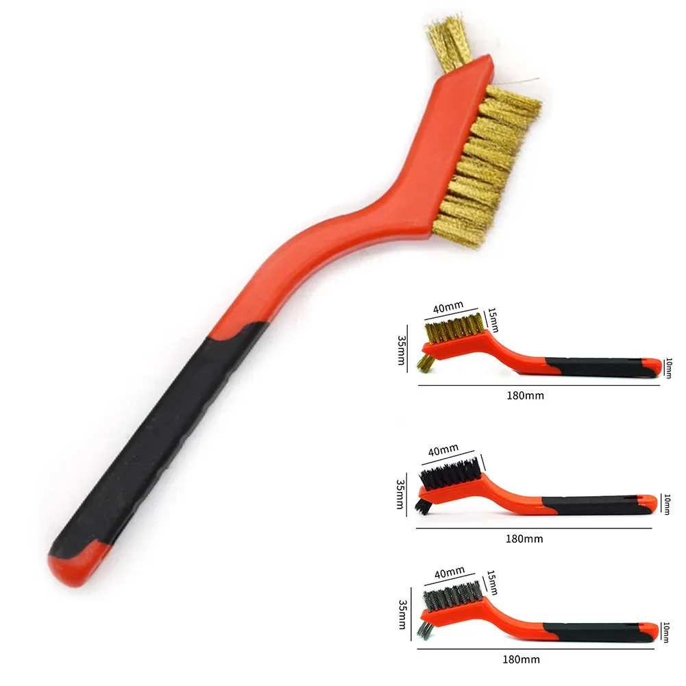 Brosse métallique AlexHoumie en nylon, laiton et acier