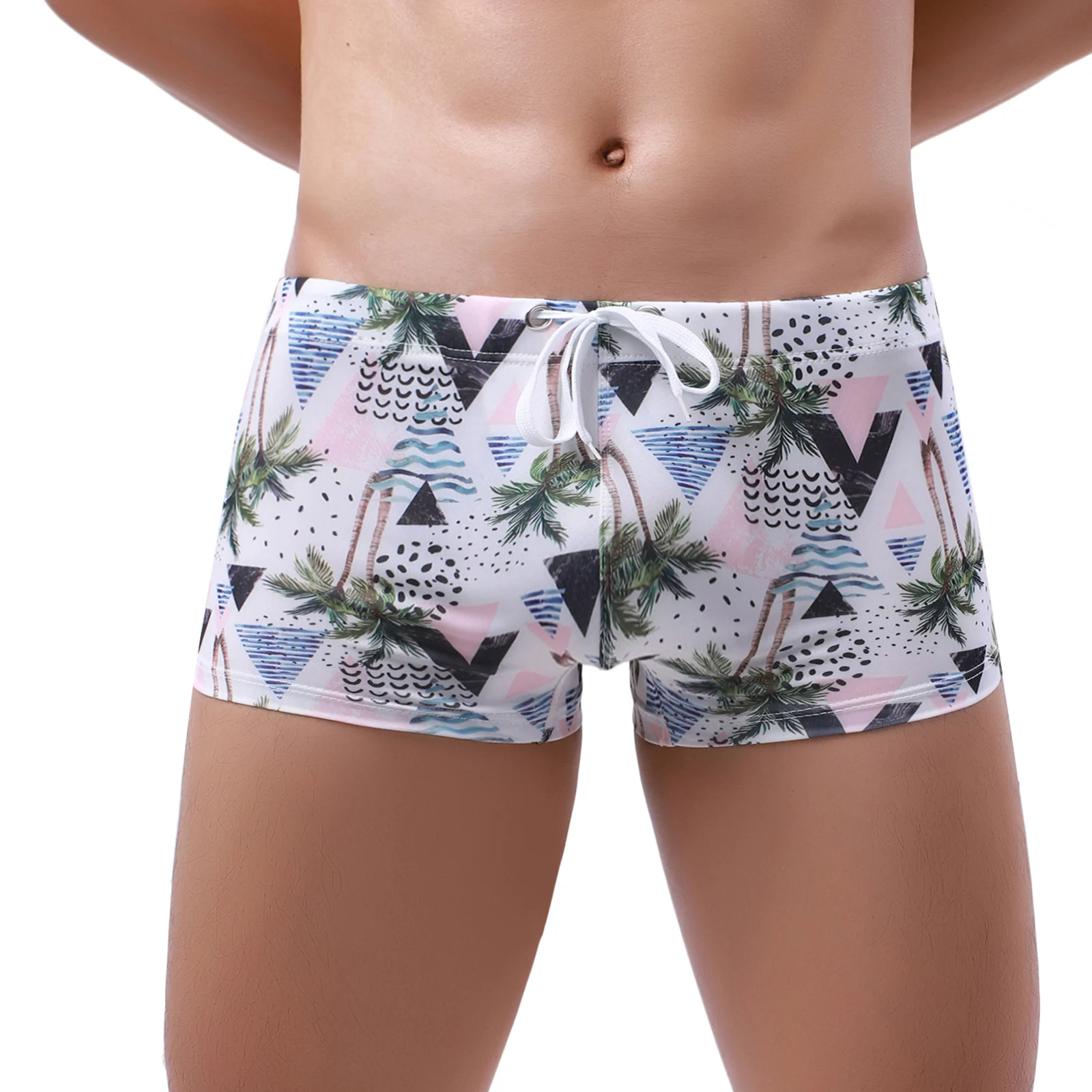 Sommer Bademode Männer Badeanzug Maillot De Bain Junge Schwimmen Anzüge Boxer Shorts Sexy Badehose Schwimmen Mesh Pouch Surf Bañadores sungas – Detail 10