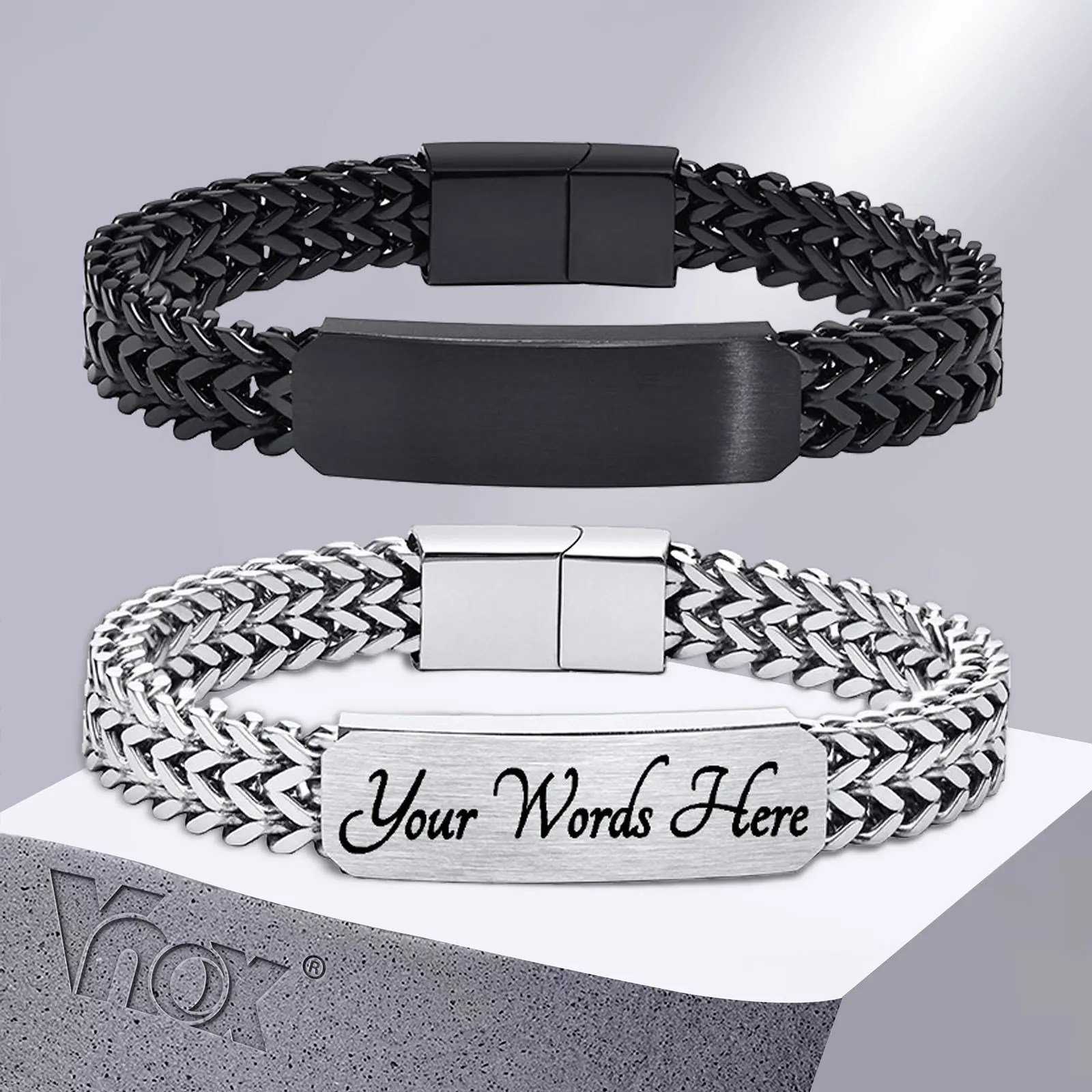 bracciali da uomo da incidere