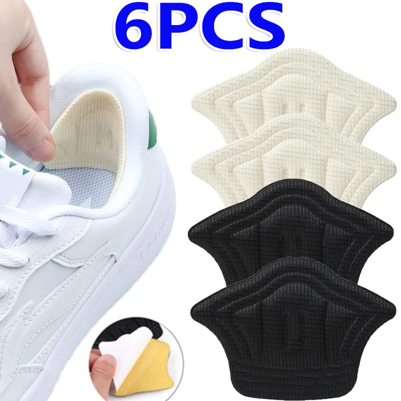 3pair Insoles Patch Under Heel Pads for Sport Shoes Back Sticker Half Insoles Adjustable Antiwear Feet Pad Cushion Insert Insole