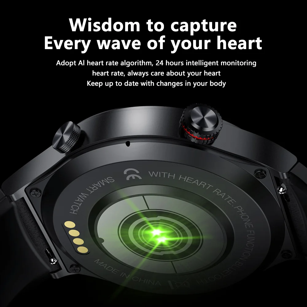 2026 Fashion Smartwatch HD Touch Heart Rate Bluetooth Call Sleep Monitoring NFC Weather Sport Mode Smart Watch For Android IOS 2