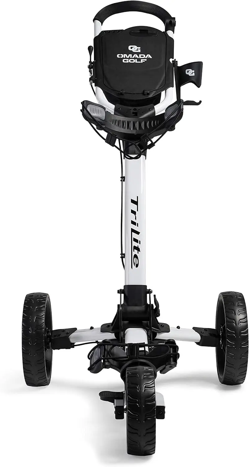 Lightweight and Folding Golf Cart | Adjustable Golf Bag Stand 2