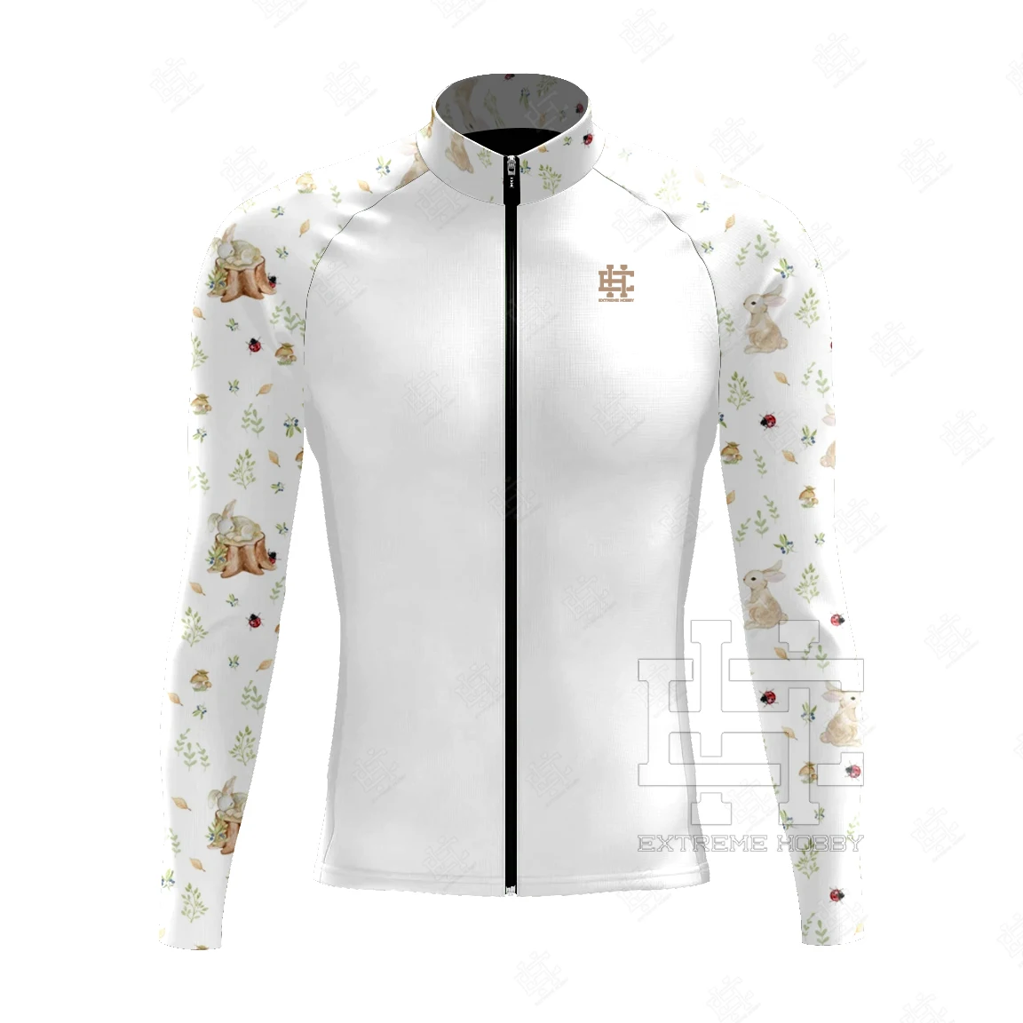 thumbnail image 1 of EXTREME HOOBY Kit de Jersey de ciclismo de manga larga para hombre, chaqueta polar de invierno, maillot, ropa de ciclismo, ropa de ciclismo para hombre, invierno, 1 of 5