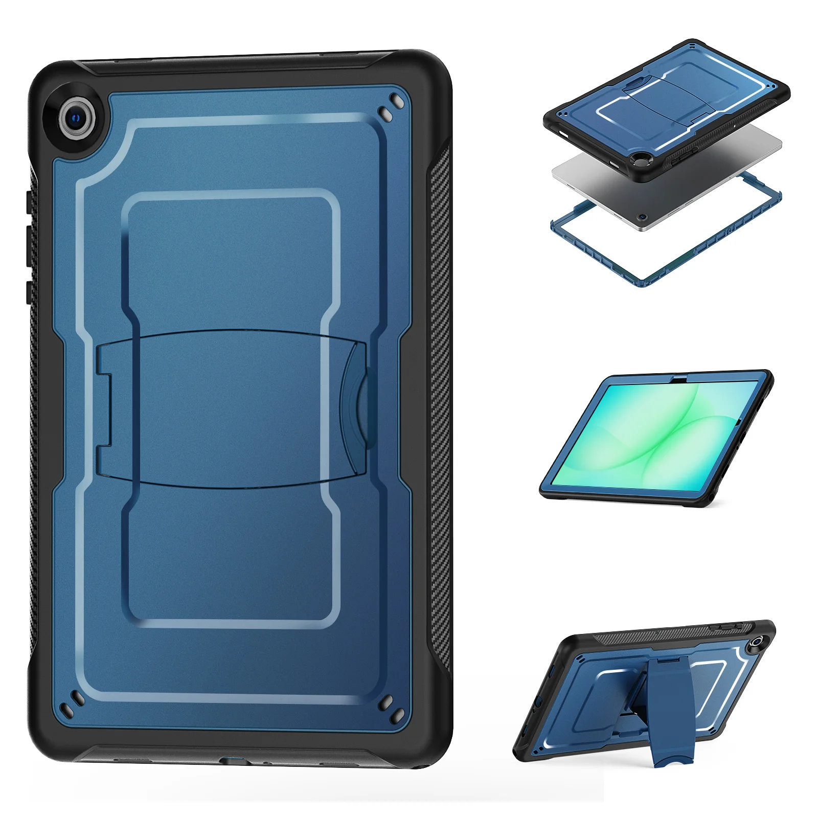 Heavy Duty 11 Tablet Protective Stand Case