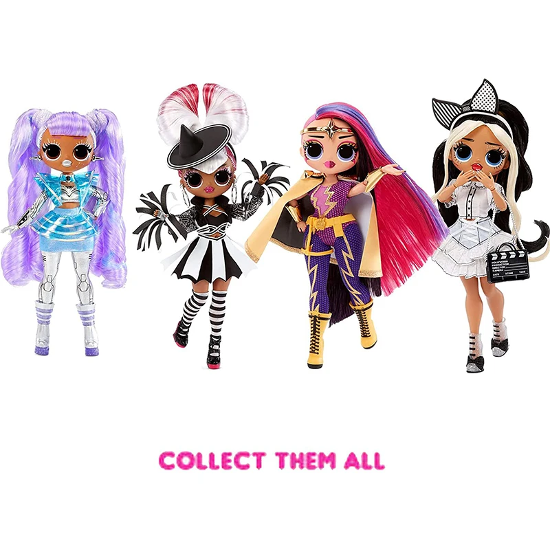 

LOL Surprise OMG Movie Magic Ms. Direct Fashion Doll with 25 Surprises Including 2 Outfits, 3D Glasses, Toys for Girls Boys