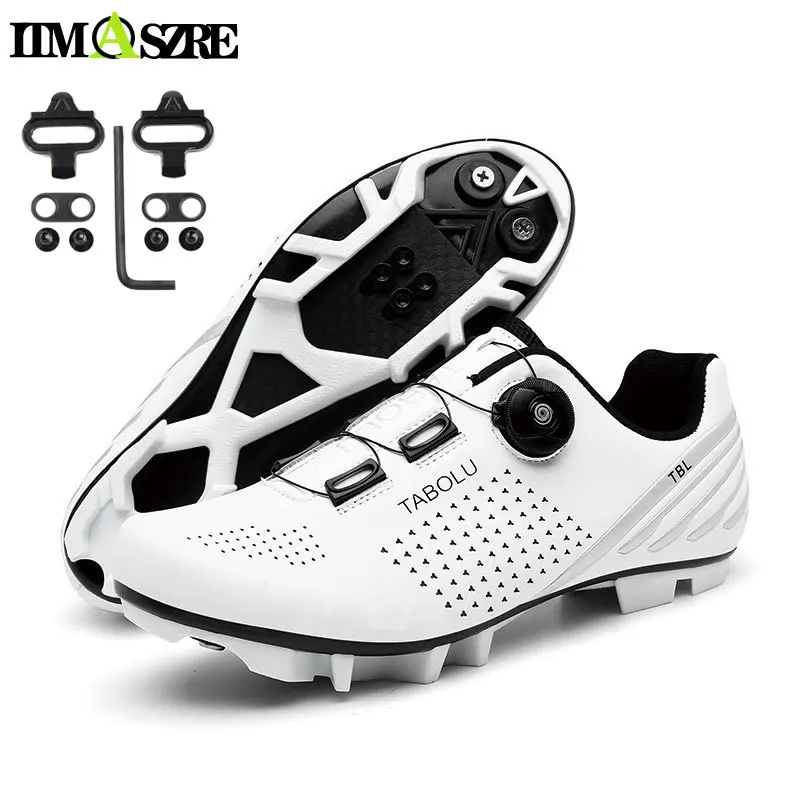 Mountain Cycling Shoes Men Professional Bicycle Sneakers Road Bike Cleat Shoes 