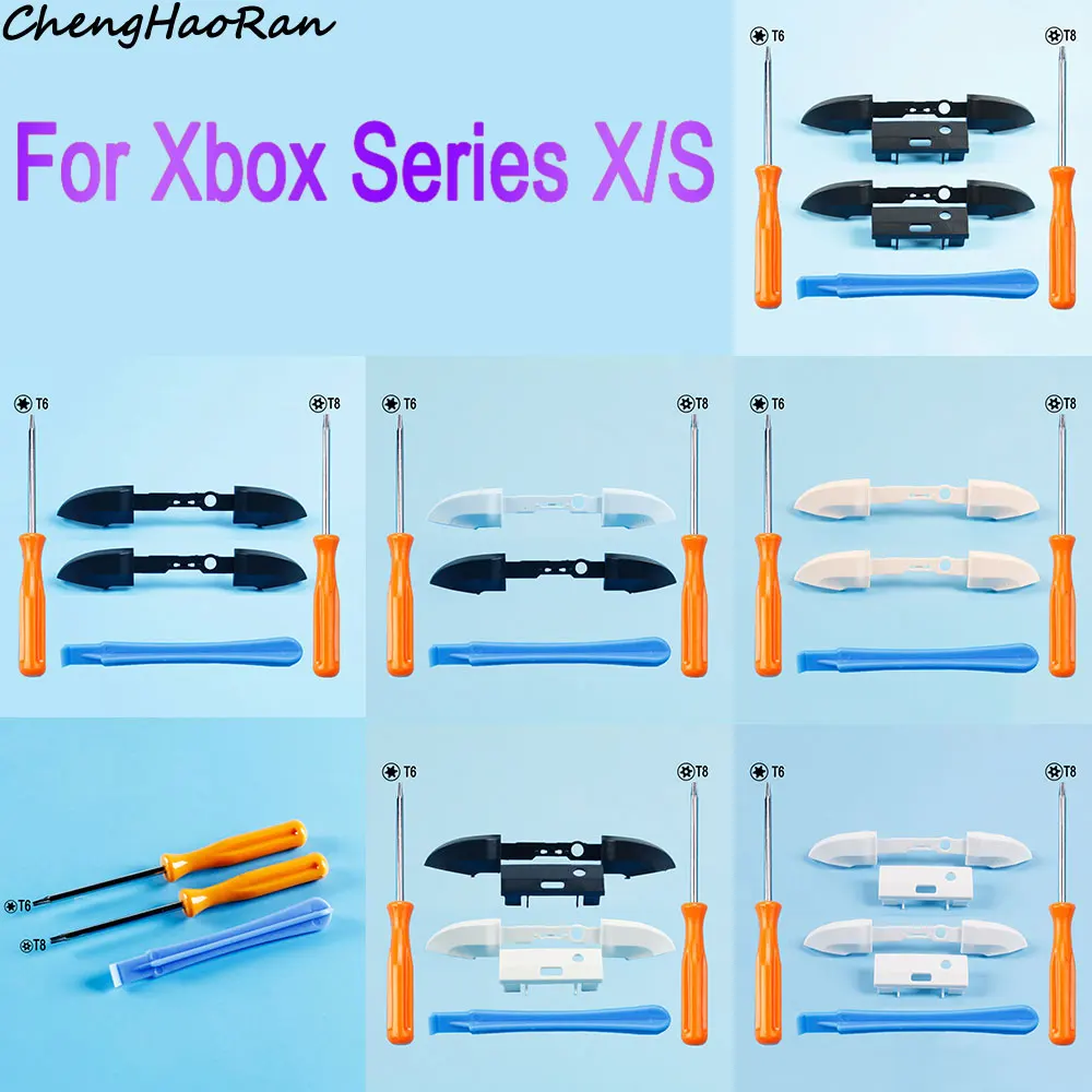 1 Satz rb lb Stoßstange Auslöse knopf mittlere Stangen halterung für Xbox Serie x/s Controller Ersatz Reparatur knopf & Werkzeug teile