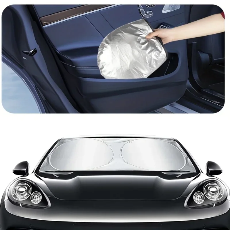 Car Window Sunshade Cover Folding Auto UV Protection Car Sunshade Windshield Sunshade Windshield Sun Shade