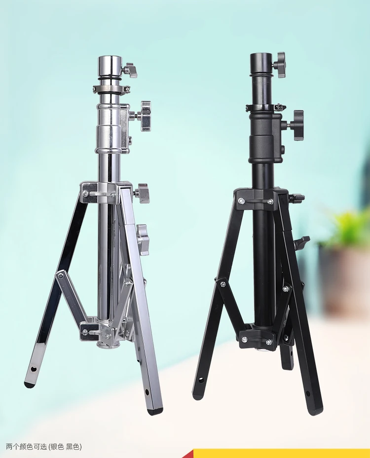Video Camera Slide Rail Low Leg floor Light Stand Studio Bracket Spotlight Space Movie Light Corner Tripod