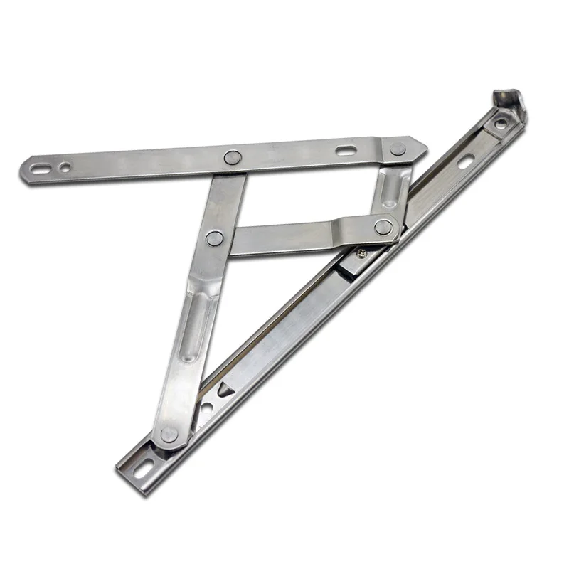 Thickened 304 Stainless Steel Four-link Slide Stay Flat Open Doors and Windows Stay Push Pull Window Strut Bracket Door Hinge