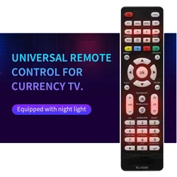 Universal Replacement Remote Control with Night Light (RC - G008 - light)