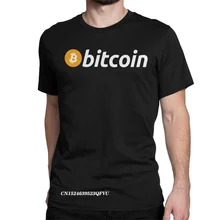 Camiseta de Bitcoin Cryptocurrency para hombre, camisetas de Satoshi Nakamoto, camisetas de cuello redondo Harajuku, ropa de algodón Premium
