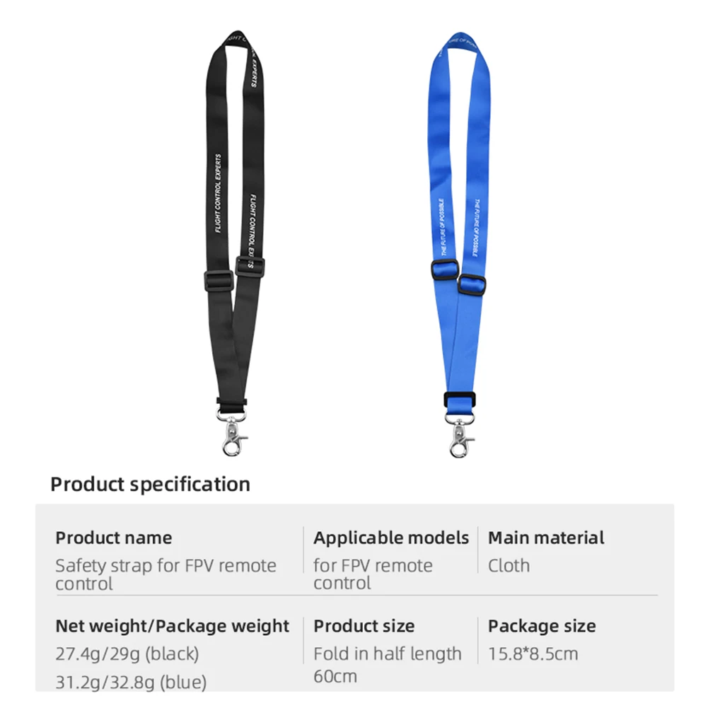Remote Control Neck Strap Hook Holder For DJI FPV Controller Sling Lanyard Belt remote control electronic switch