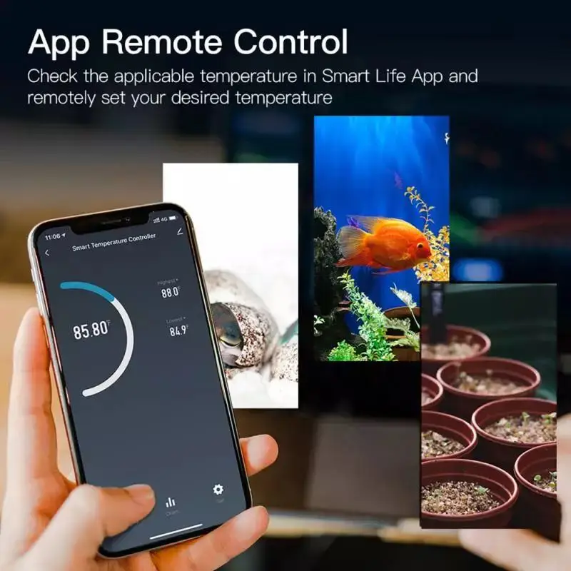 Rsh Tuya wi fi Controlador do Sensor de Temperatura Termostato Duplo Relé Refrigeração Calor Soquete Termômetro Vida Inteligente Cervejaria Estufa - Image 6