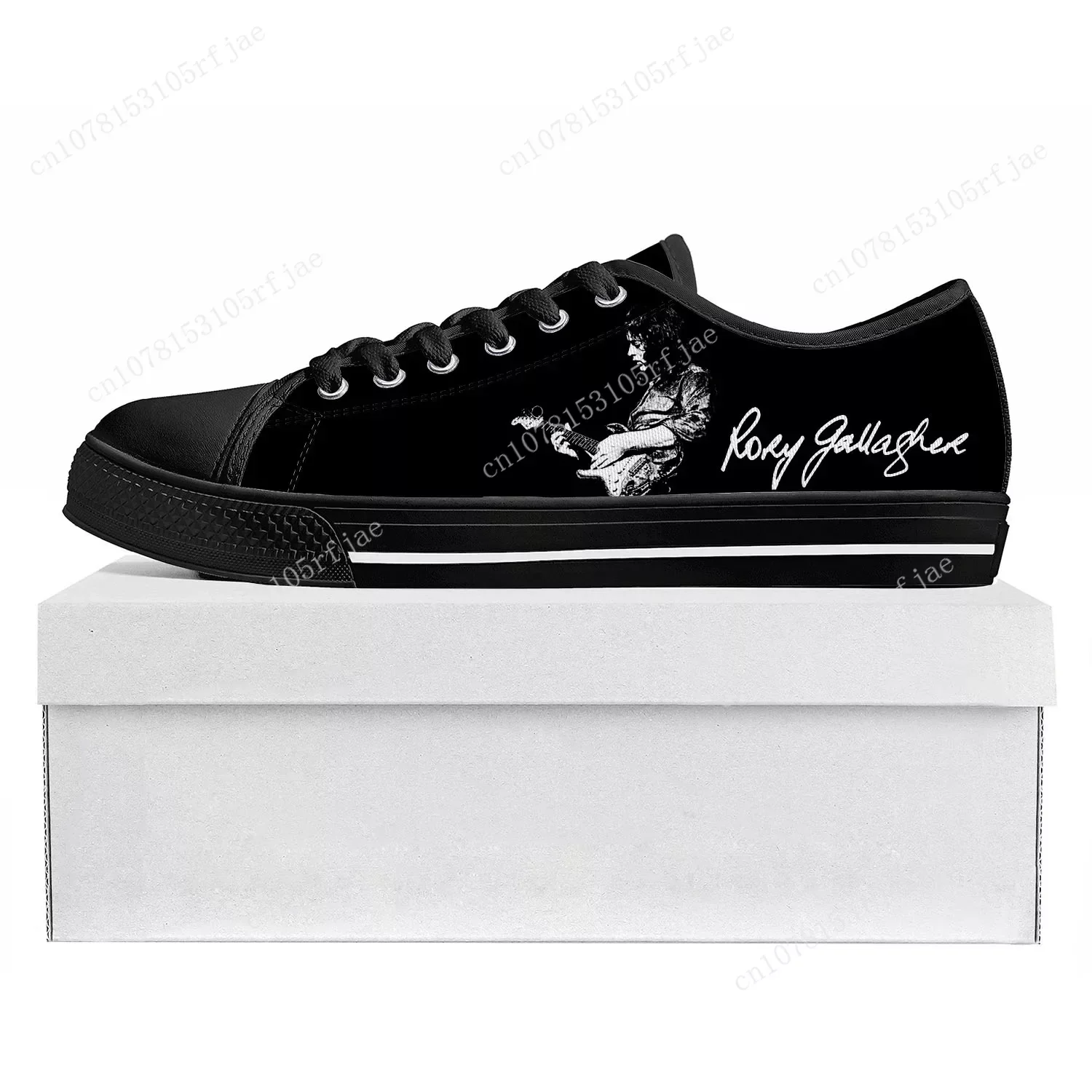 Rory Gallagher Ballad Low Top Sneakers High Quality Mens Womens Teenager Canvas Sneaker Casual Tailor-made Shoe Couple Shoes