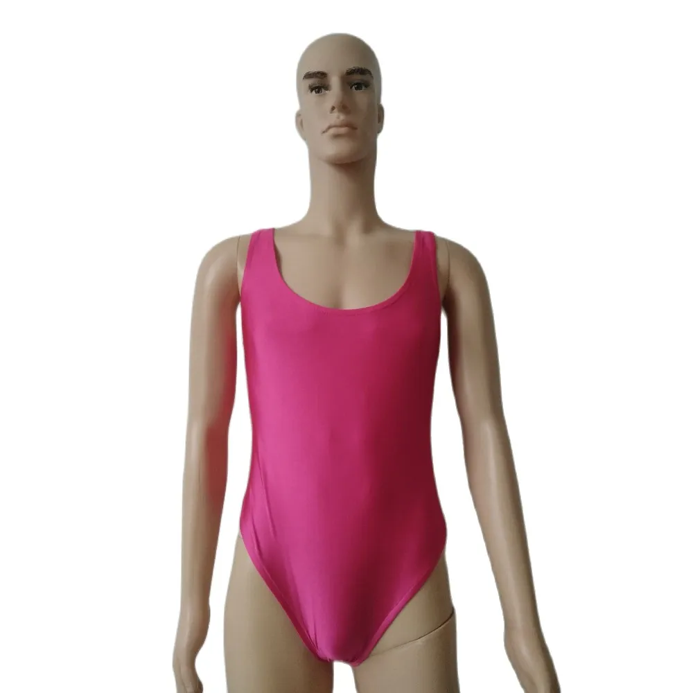 

Rose red men Leotard Gymnastics Ballet Dance Leotards for Girls Spandex Leotard Bodysuit Backless Suit for women