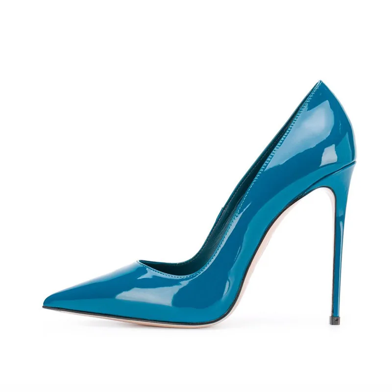 

Arden Furtado 2022 spring autumn Women's shoes high heels sexy stiletto heels 12cm Height Sexy red blue pumps stiletto heels 41