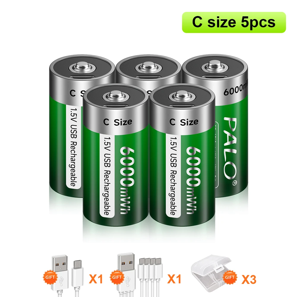5pcs battery