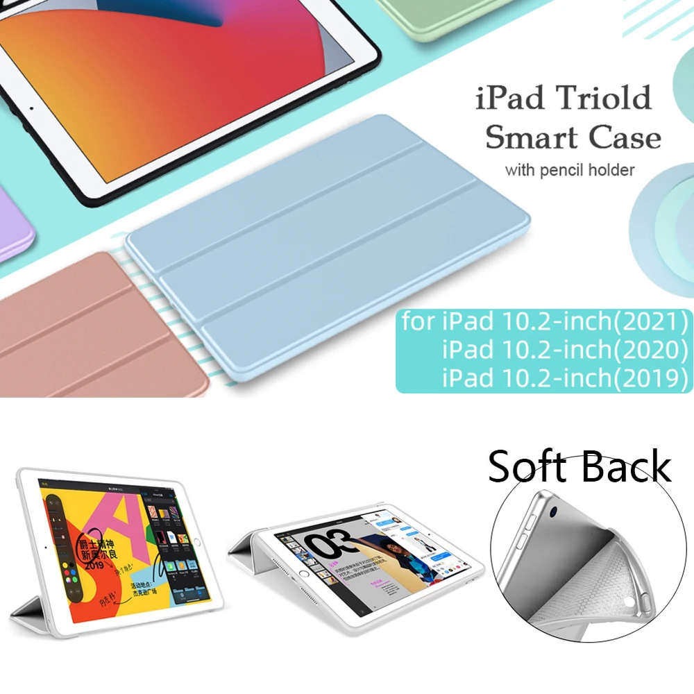

For iPad 9.7 inch Case 2018 iPad 6th Gen/ 2017 iPad 5th Gen iPad Air 2/ iPad Pro 9.7'' iPad 2 3 4 9.7 Silicone Protective Cover