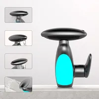 New Arrival Basin Faucets Gray Bathroom LED Sink Faucets Fuctions Pull Out Hot Cold Wash Mixer Water Tap lavatory water mixer 3