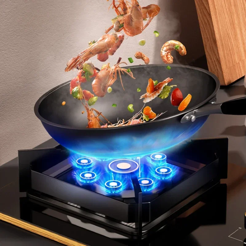 Small and Exquisite Kitchen Energy-saving Energy Gas Stove Household Fire Natural Gas Liquefied Stove Timing