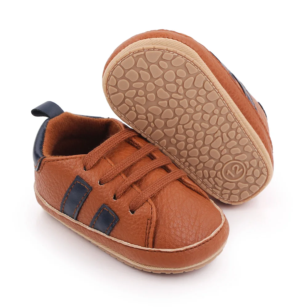 Baby Casual Shoes for Spring and Autumn TPR Sole Anti-slip High Quality PU Hot Selling Multiple choice 2023 Baby New Fashion 5