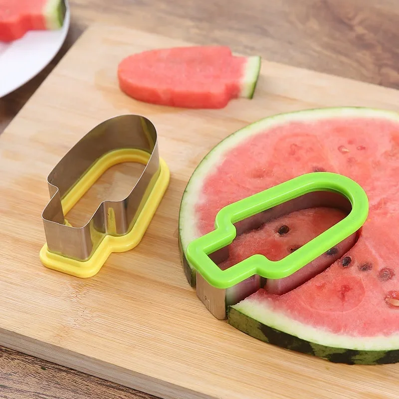 

Watermelon Cutter Stainless Steel Cute Tree Design Cutting Watermelon Kitchen Gadgets Salad Fruit Slicer Cutter Tools