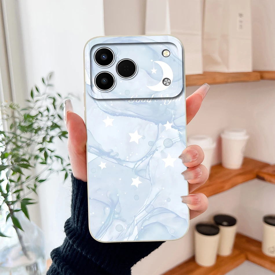 Funny Cartoon Animals Lens Protection Soft Liquid Silicone Back Cover Case