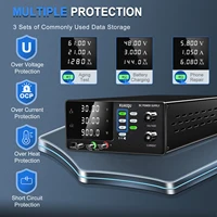 KUAIQU 60V 20A 1200W DC Power Supply High Voltage 15V 30V 20A 30A Adjustable Regulator OCP OVP Switching Source PLC Powered By - Image 3