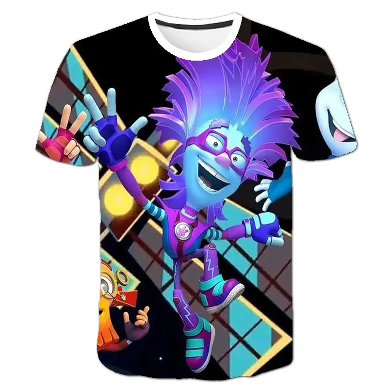 

Short Sleeved Cartoon3d Printed Boys' And Girls' T-Shirts Summer 2023 Latest Round Neck Children'S Clothes Youth Sweatshirt