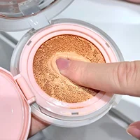 CC Cream Air Cushion Concealer Lightweight Moisturizing Foundation Makeup Matte Nude Color Cute Cartoon Concealer Cream Cosmetic