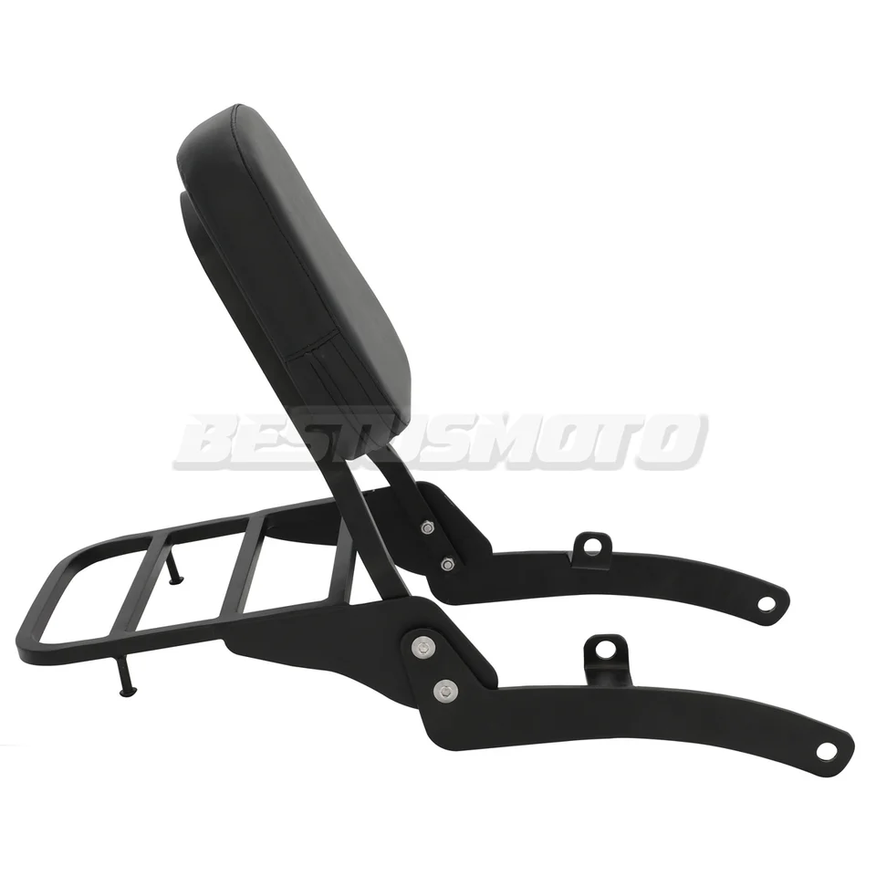 Schienale Passeggero Per Vespa | Cuscino Portapacchi Marrone | Compatibile Primavera Sprint GTS - Foto 5