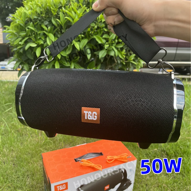 TG187PortableWaterproofBluetoothSpeaker50WHighpowerWireless