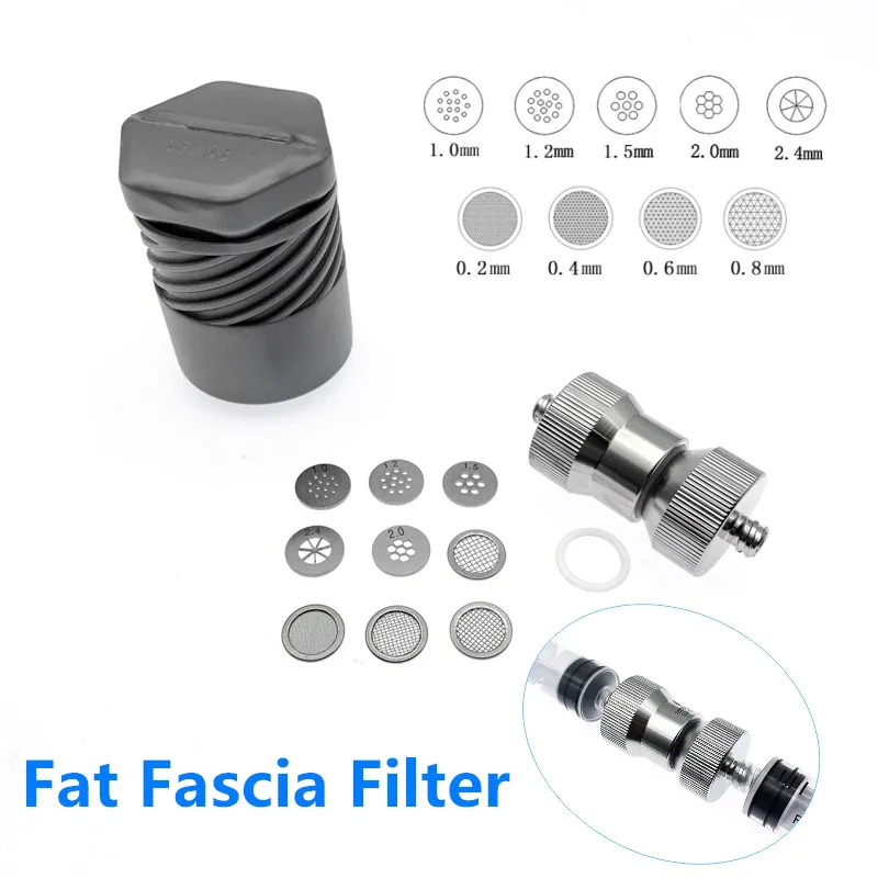 

Nano fat Filter converter Nano fat transfer set Fat grafting vacuum Liposuction needle converter Used for liposuction surgery