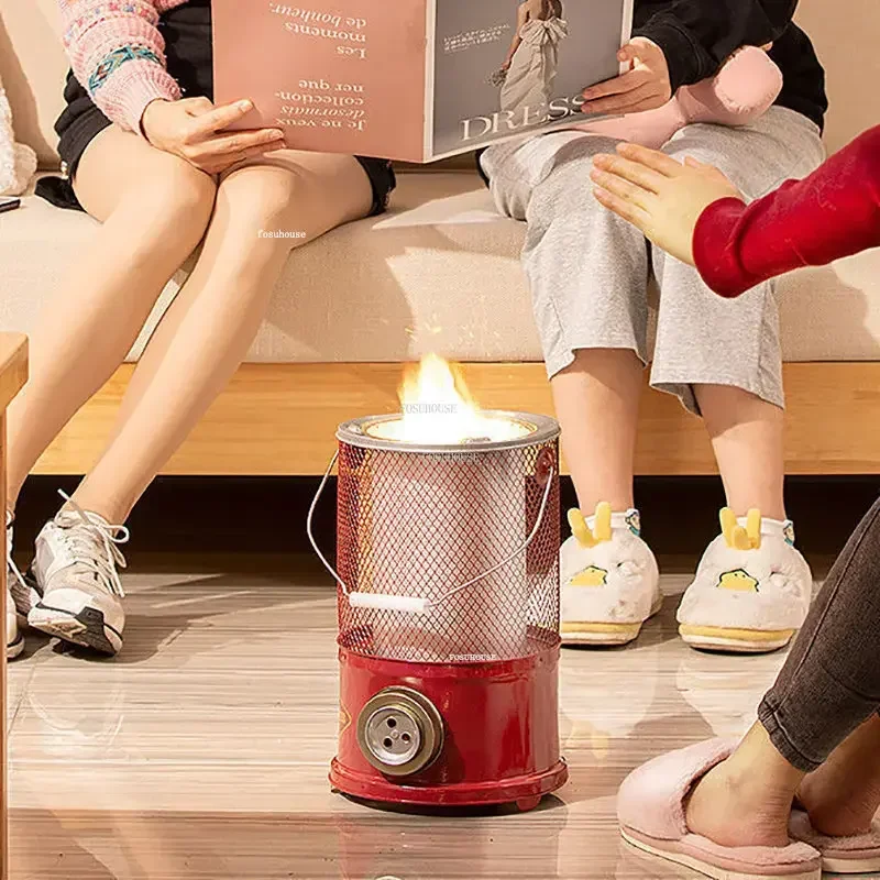 Winter Outdoor Grill Stove To Burn Coal Home Rural Small Charcoal Brazier Heating Stove Camping Furnace Indoor Grill Fire Pits N