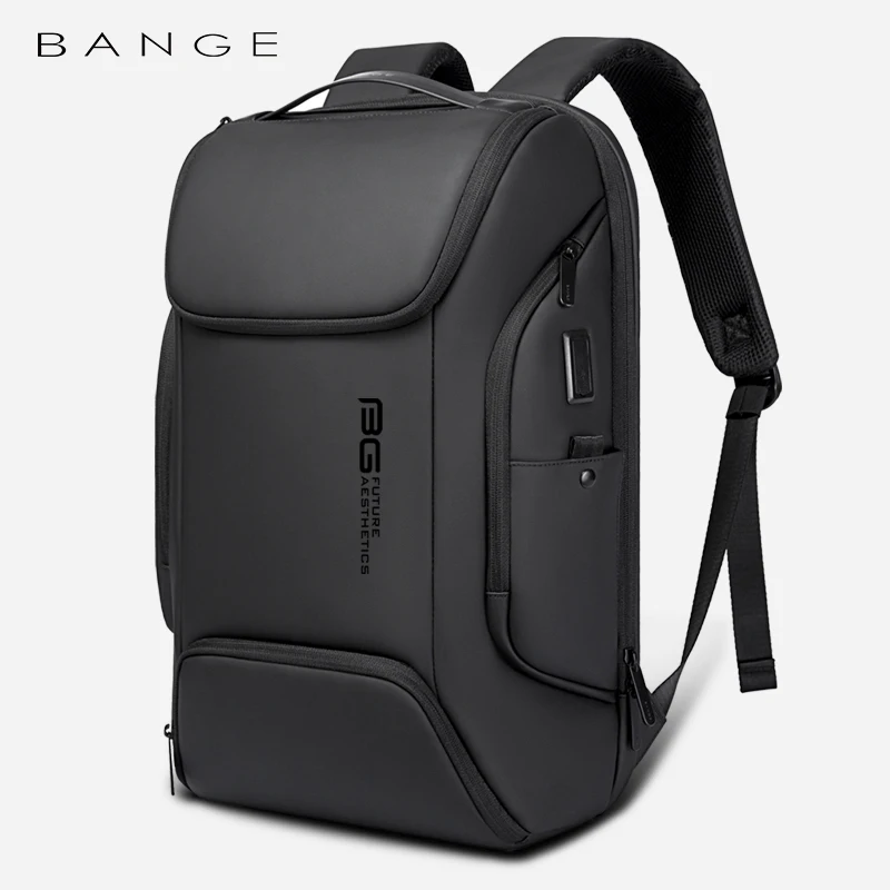 

Men's Backpack Business 15.6 in Laptop Backpack Fashion Mochila Luxury Waterproof School Backpacks Aesthetic USB Travel Bag Male