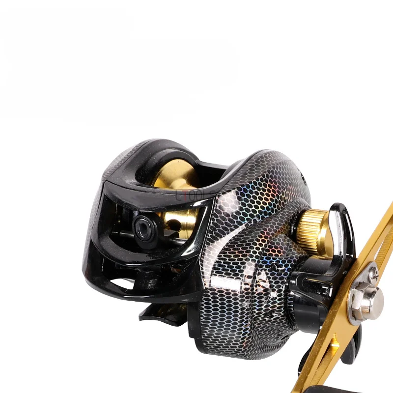 Fishing Reel 7.2:1 Gear Ratio Bait Fishing Reel 10kg Maximum Resistance  Saltwater High-speed Fishing Reel Fishing Accessories