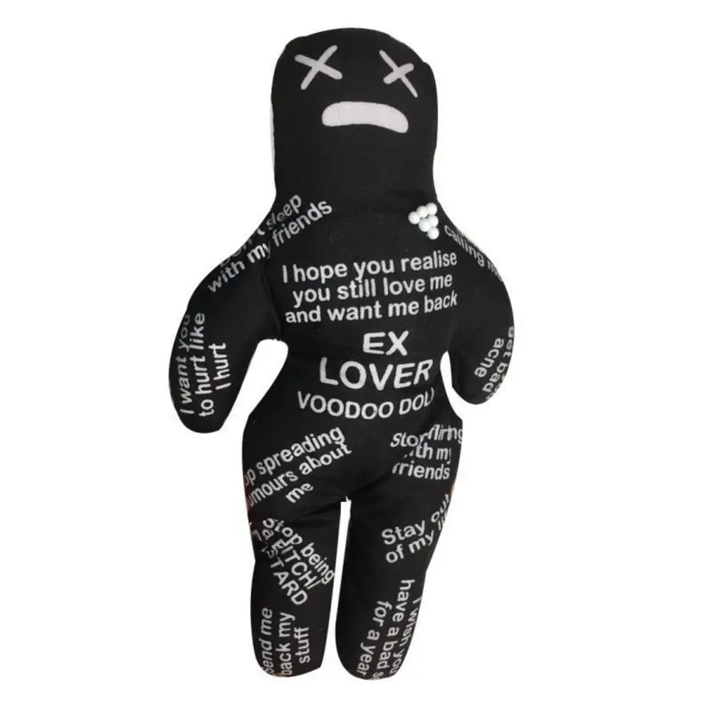Personal isierte Rache Voodoo Fluch Puppe Hexerei Stoff rote Puppe Kinder Spielzeug Horror Puppe Urlaub Party Geschenk für Kind Jungen Mädchen – Detail 11