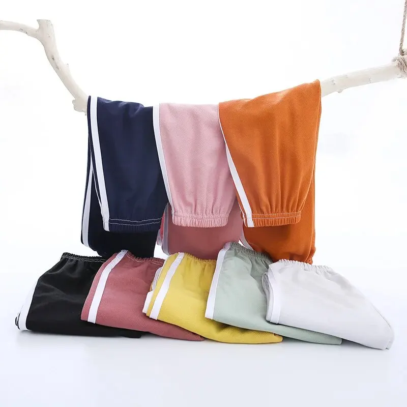 Children Casual Pants Boy Lantern Trousers Girl Summer Pleasantly Cool Trousers