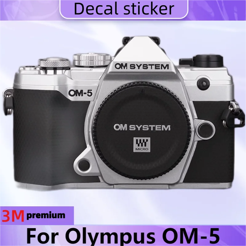 Per Olympus Om-5 Decal Skin Vinyl Wrap Pellicola Antigraffio Mirrorless Camera Body Sticker Protettivo Coat Om System Om5
