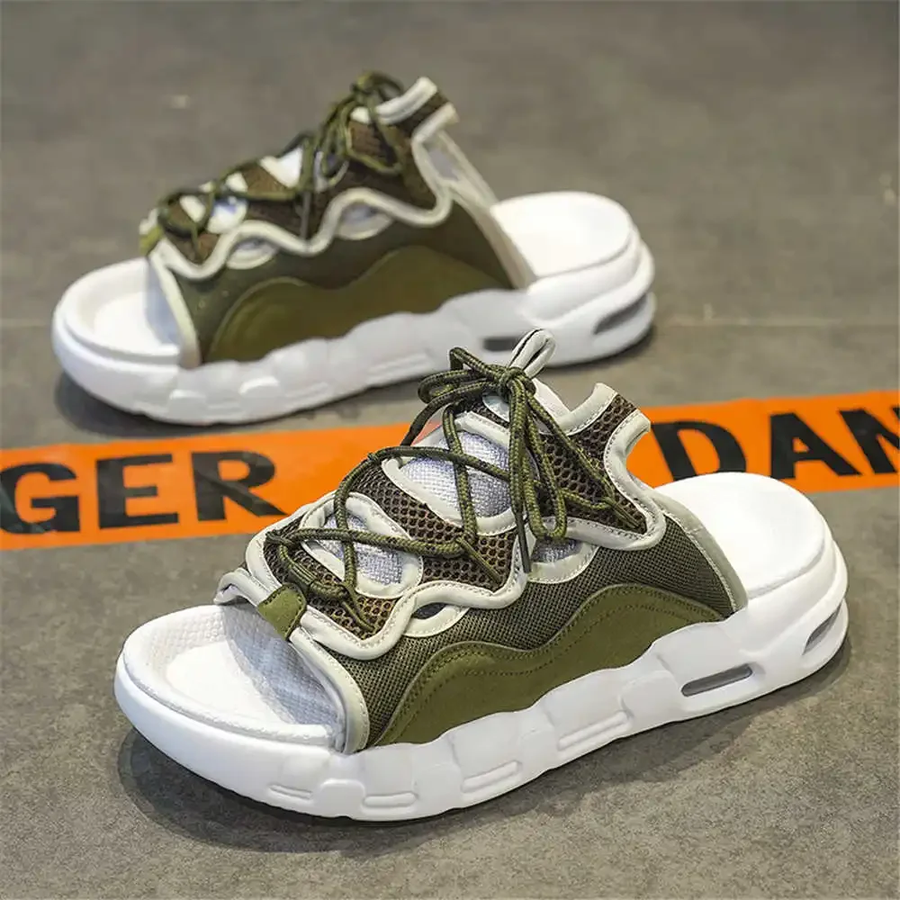 Autunno Open Back Sneakers Bianche Da Uomo Scarpe Sandali Antiscivolo Pantofole Da Interno Sport Gym Collection Sapatilla Design Maker