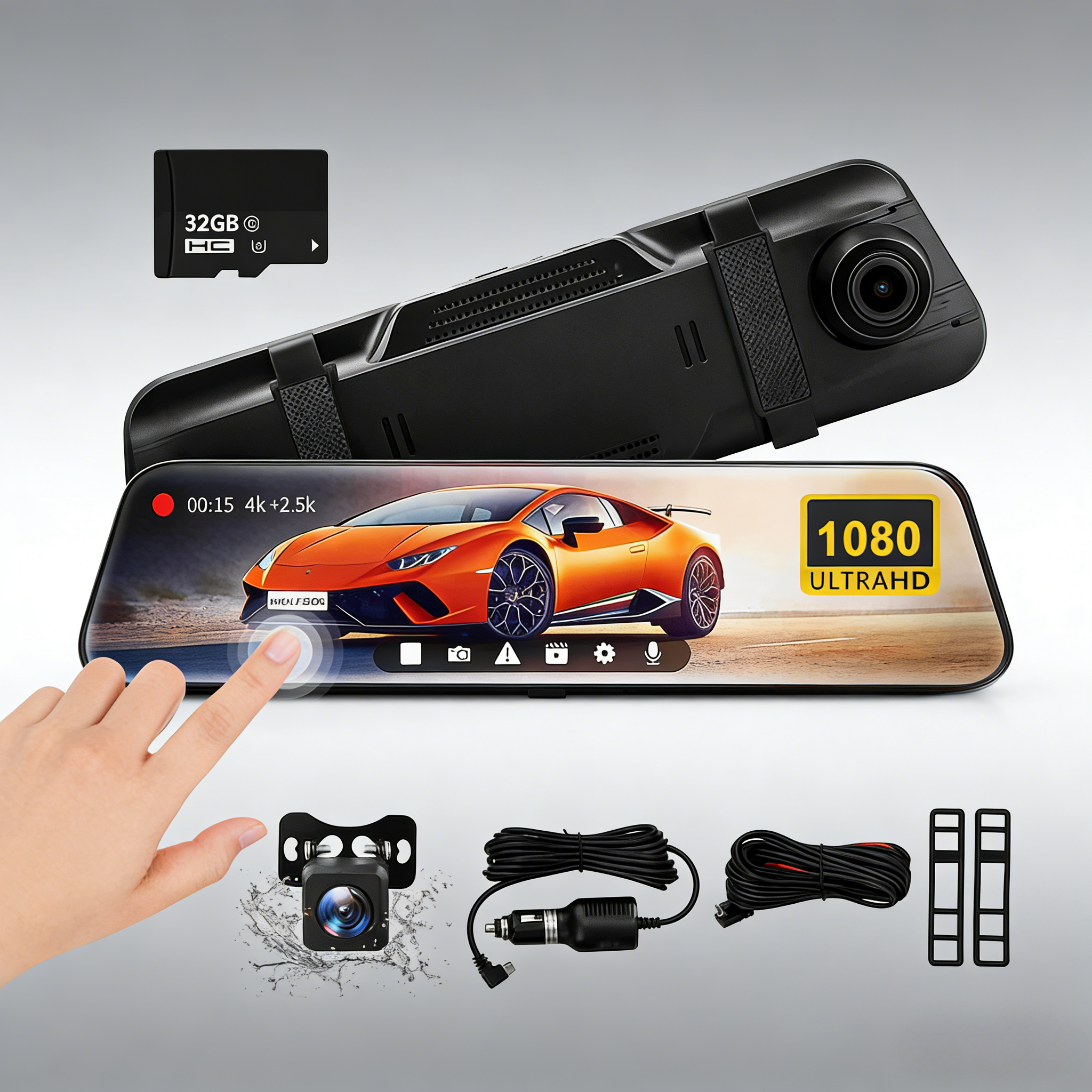 Rearview Mirror Camera – High Definition and Night Vision!!