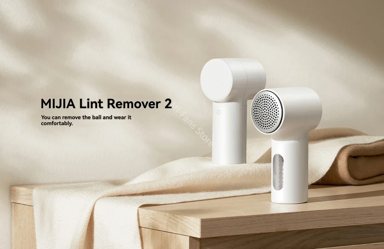 Xiaomi Mijia 2 Compact & Powerful Clothes Fuzz Shaver description image