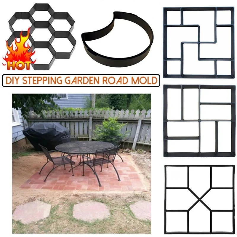 Concrete Molds Garden Buildings Paving Gardening