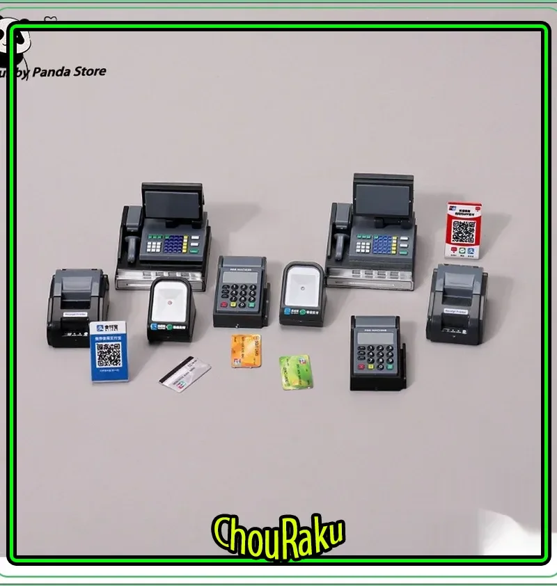 Mini Desktop POS Machine Model Toy Simulation Cash Register for Store ...